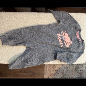 Roots baby girl onesie
